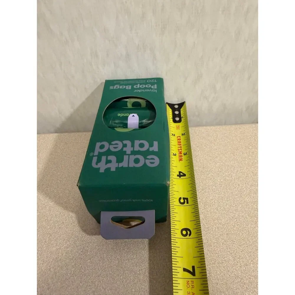 Earth Rated Lavender Scented Dog Poop Bags 120 Count Refill Rolls New in Box